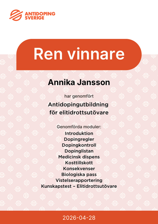 Självklar utbildning för elitidrottare